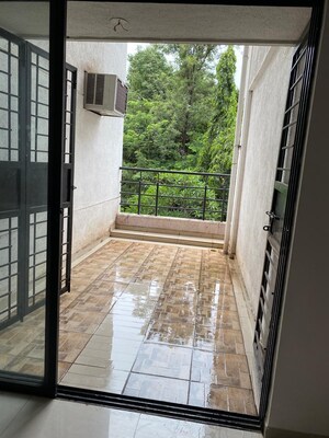 Balcony in 2 BHK Apartment at Ganga Sarovar, Wadgaon Sheri – for Rent