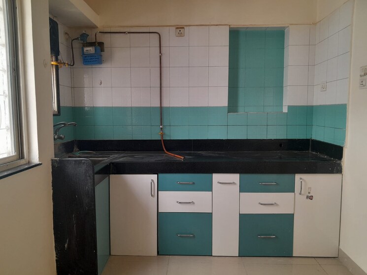 Kitchen, ram-india-green-divine 2 Bedroom 810 Sq.Ft. Apartment In Hadapsar Pune 9474178