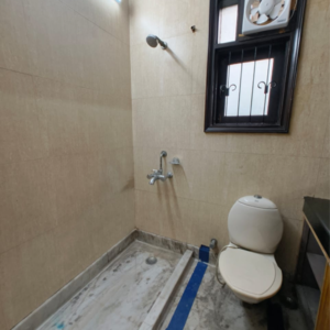 Bathroom in 3 BHK Independent House at Lajpat Nagar – for Rent