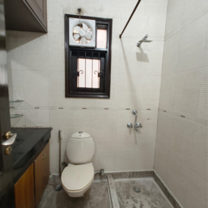 Bathroom in 3 BHK Independent House at Lajpat Nagar – for Rent
