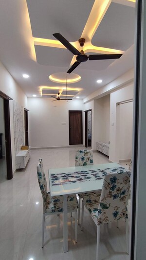 Dining area in 2 BHK Builder Floor at Kondapur – for Rent
