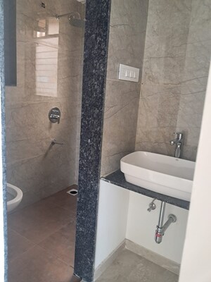 Bathroom in 2 BHK Apartment at Shekhar NB Towers, Moshi – for Rent