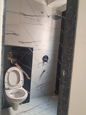 Bathroom in 2 BHK Apartment at Shekhar NB Towers, Moshi – for Rent