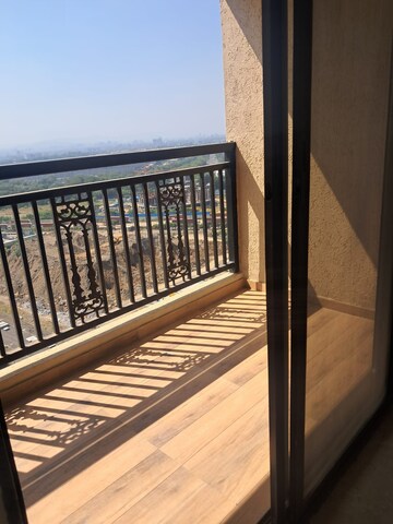 Balcony in 2 BHK Apartment at Shekhar NB Towers, Moshi – for Rent