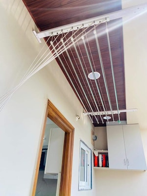 Staircase in 2 BHK Builder Floor at Kondapur – for Rent