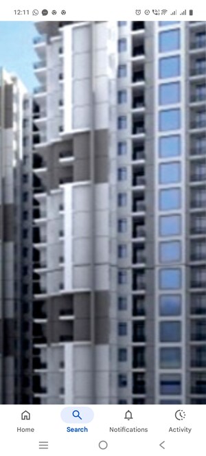 3 BHK Apartment – Exterior View View at Sunworld Vanalika, Sector 107 - for Rent