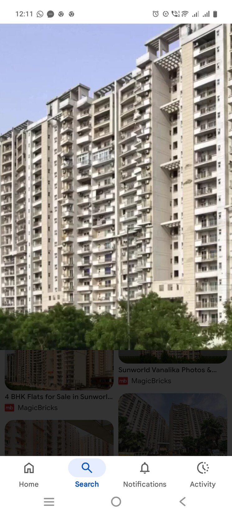 Exterior View, sunworld-vanalika 3 Bedroom 1730 Sq.Ft. Apartment In Sector 107 Noida 9474242