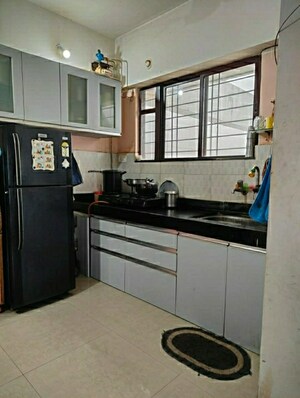 Kitchen in 2 BHK Apartment at LMS Finswell Woods, Viman Nagar – for Rent