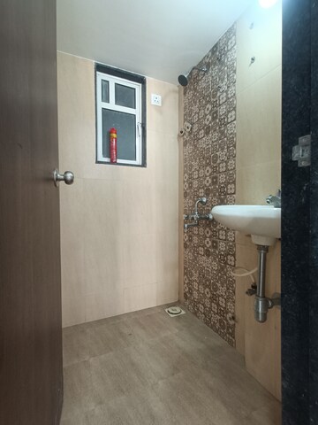 Bathroom in 1 BHK Apartment at JP North Aviva, Mira Road – for Rent