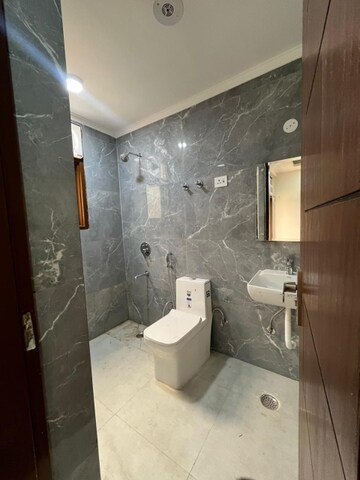 Bathroom in 2 BHK Apartment at Freedom Fighters Enclave – for Rent