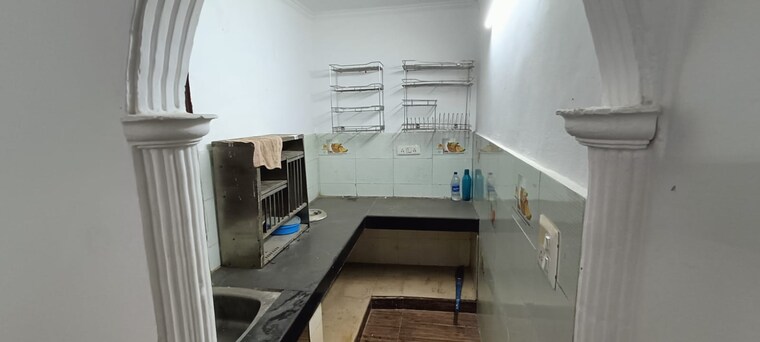 Kitchen, saket 1 Bedroom 450 Sq.Ft. Builder Floor In Saket Delhi 9474317