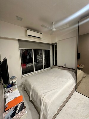 Bedroom in 2 BHK Apartment at JP Unity Tower, Lower Parel – for Sale