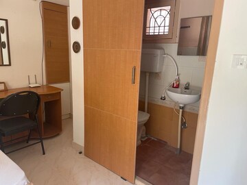 Bathroom in Studio Independent House at Aecs Layout – for Rent