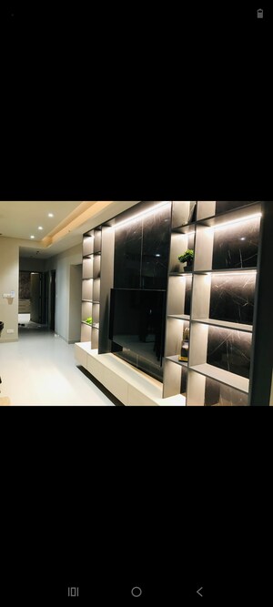 Living Room in 4 BHK Apartment at Mahagun Marvella, Sector 78 – for Rent