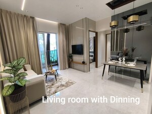 Living Room in 2 BHK Apartment at Dhayari – for Sale