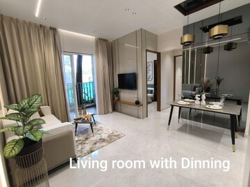 Living Room in 2 BHK Apartment at Dhayari – for Sale
