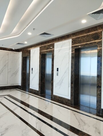 Building Lobby in  Office Space at Purvanchal Capital Tower, Vibhuti Khand – for Rent