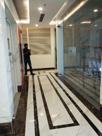 Floor Plan in  Office Space at Purvanchal Capital Tower, Vibhuti Khand – for Rent