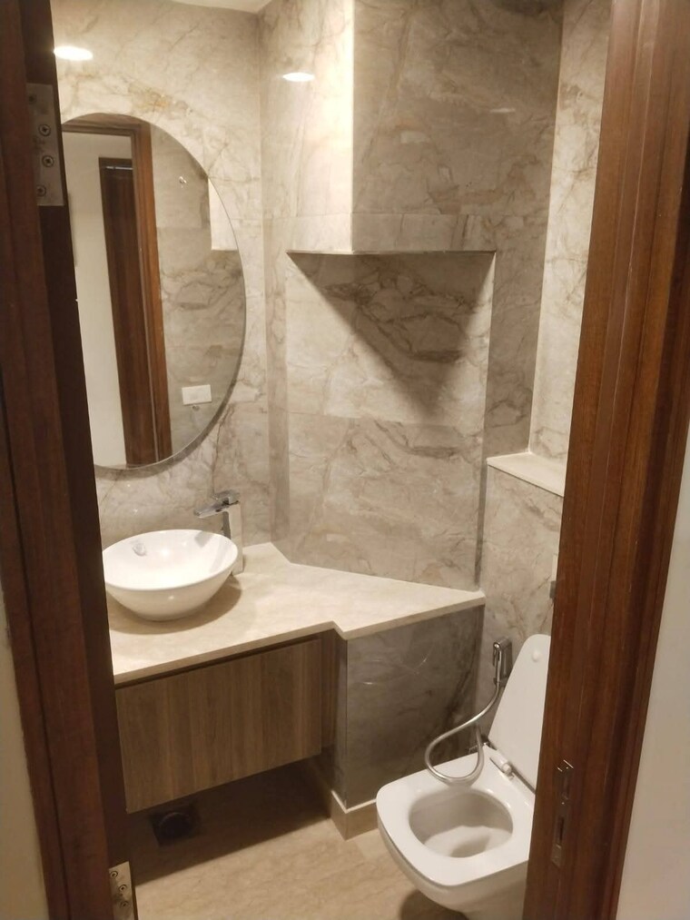 Bathroom, ambience-creacions 3 Bedroom 3090 Sq.Ft. Apartment In Sector 22 Gurgaon 9474396