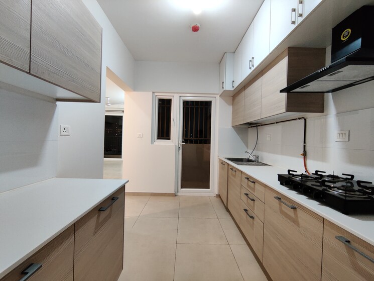 Kitchen, bhartiya-nikoo-homes-phase-2 3 Bedroom 1637 Sq.Ft. Apartment In Thanisandra Main Road Bangalore 9474395