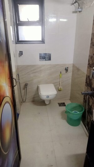 Bathroom in 2 BHK Apartment at Lok Upvan Apartment Phase 2, Vasant Vihar – for Rent