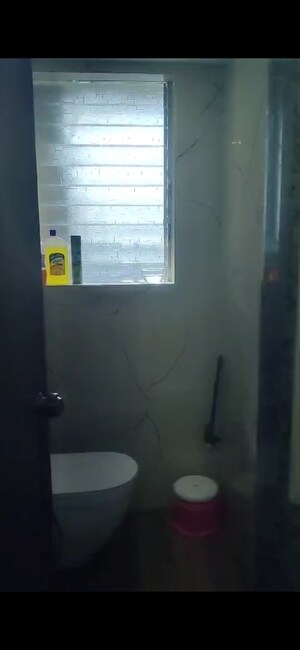 Bathroom in 1 BHK Apartment at Queenstown Springs, Ghansoli – for Sale