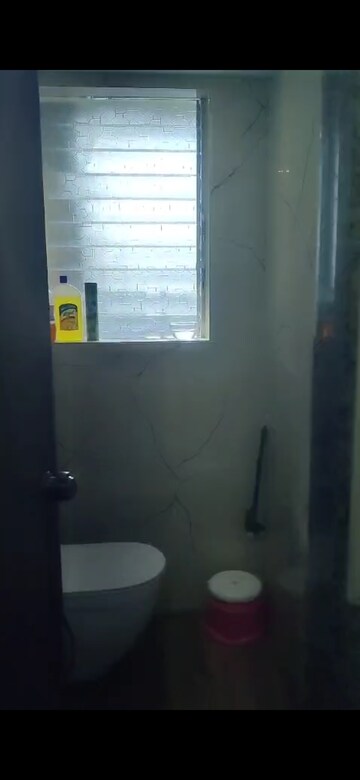 Bathroom in 1 BHK Apartment at Queenstown Springs, Ghansoli – for Sale