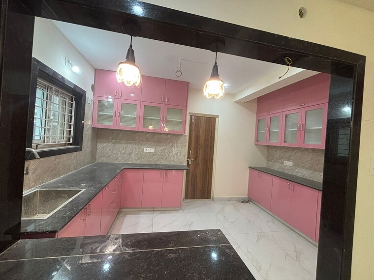 Kitchen, kanuru 3 Bedroom 2400 Sq.Ft. Apartment In Kanuru Vijayawada 9474431