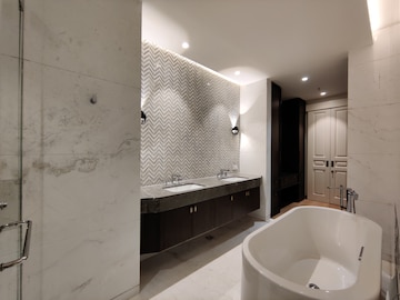 Kitchen in 3 BHK Apartment at Bhartiya Leela Residences, Thanisandra Main Road – for Rent