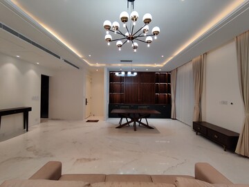 Living Room in 3 BHK Apartment at Bhartiya Leela Residences, Thanisandra Main Road – for Rent