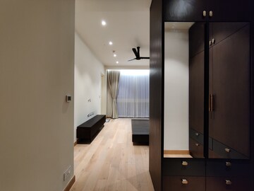 Building Lobby in 3 BHK Apartment at Bhartiya Leela Residences, Thanisandra Main Road – for Rent