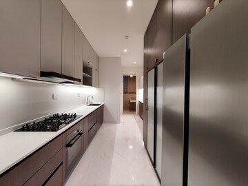 Building Lobby in 3 BHK Apartment at Bhartiya Leela Residences, Thanisandra Main Road – for Rent