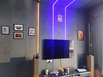 Living Room in 4 BHK Apartment at Prestige Kingfisher Towers, Ashok Nagar – for Rent