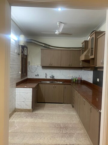 Kitchen in 3 BHK Builder Floor at Nehru Enclave – for Rent