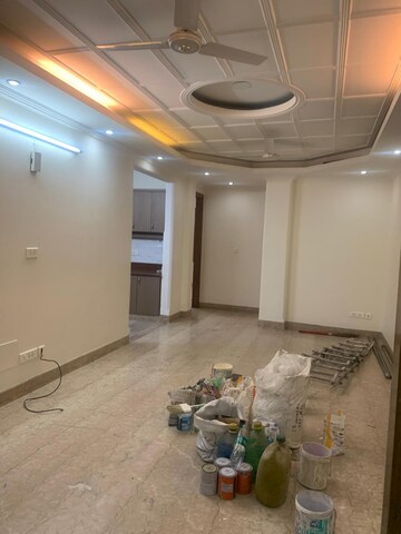 Living Room in 3 BHK Builder Floor at Nehru Enclave – for Rent