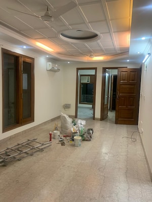 Living Room in 3 BHK Builder Floor at Nehru Enclave – for Rent