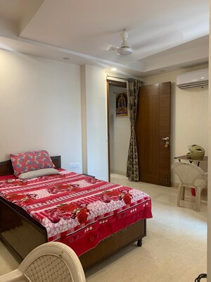 Bedroom in 1 BHK Builder Floor at Kalkaji – for Rent