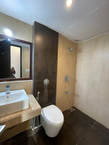 Bathroom in 1 BHK Apartment at National Trinity Paradise, Shilphata – for Sale