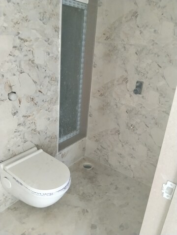 Bathroom in 2 BHK Apartment at Shraddha Priva, Mulund West – for Rent