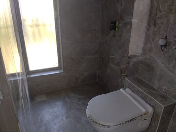 Bathroom in 2 BHK Apartment at Shraddha Priva, Mulund West – for Rent