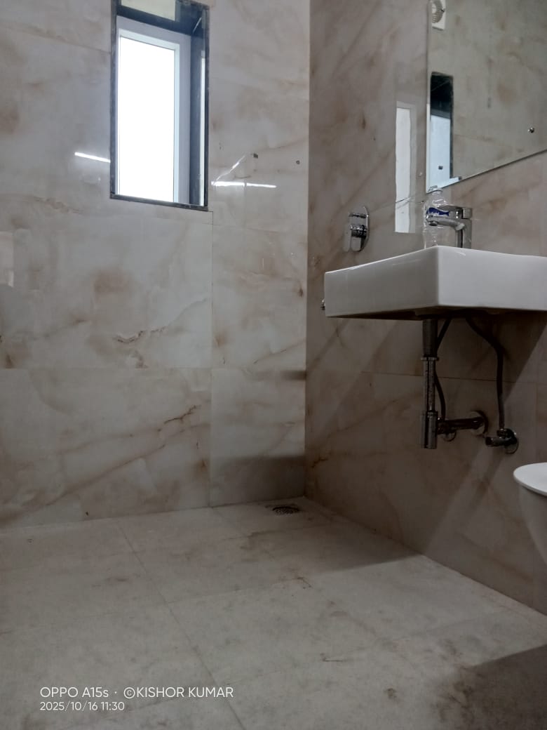 Bathroom in 4 BHK Apartment at Vasant Kunj – for Rent