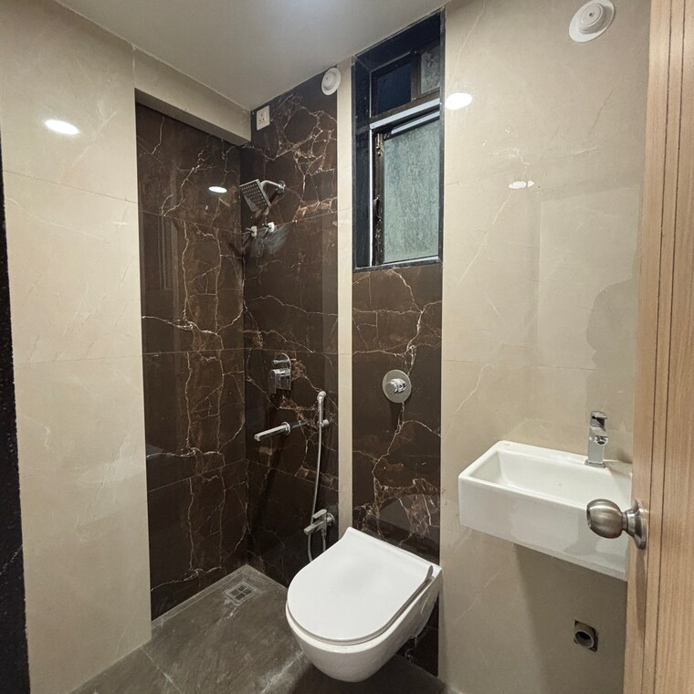 Bathroom, creative-vedic-garden 2 Bedroom 538 Sq.Ft. Apartment In Panvel Sector 13 Navi Mumbai 9474626