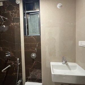 Bathroom in 2 BHK Apartment at Creative Vedic Garden, Panvel Sector 13 – for Sale