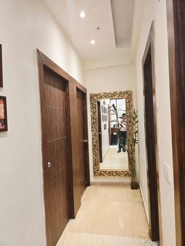 Building Lobby in 3 BHK Apartment at Galaxy North Avenue, Gaur City 1 – for Rent