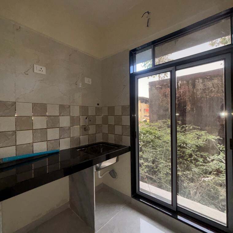 Kitchen, creative-vedic-garden 1 Bedroom 350 Sq.Ft. Apartment In Panvel Sector 13 Navi Mumbai 9474655