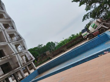 Balcony in 2 BHK Apartment at Nirman Hijibiji, New Town – for Sale