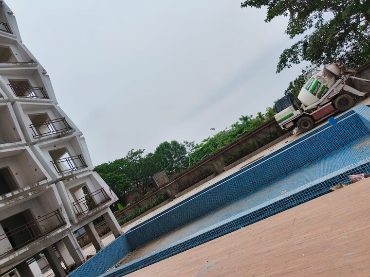 Balcony, nirman-hijibiji 2 Bedroom 798 Sq.Ft. Apartment In New Town Kolkata 9474680