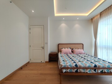 Bedroom in 1 BHK Apartment at Bhartiya Leela Residences, Thanisandra Main Road – for Rent