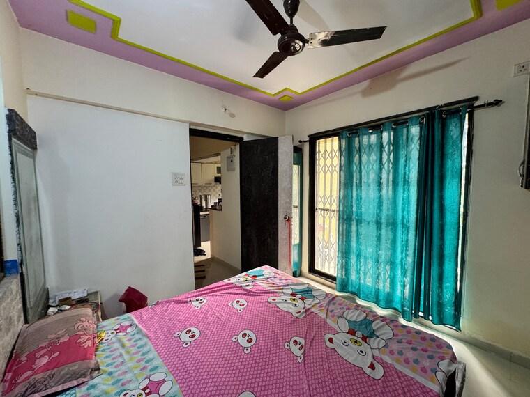 Bedroom, charms-paradise 1 Bedroom 491 Sq.Ft. Apartment In Titwala Thane 9474835