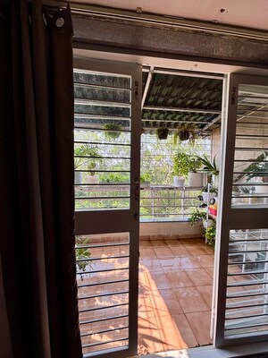 Balcony in 2 BHK Apartment at Planet Millennium CHS, Pimple Saudagar – for Rent